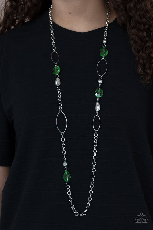Paparazzi Necklace SHEER As Fate - Green