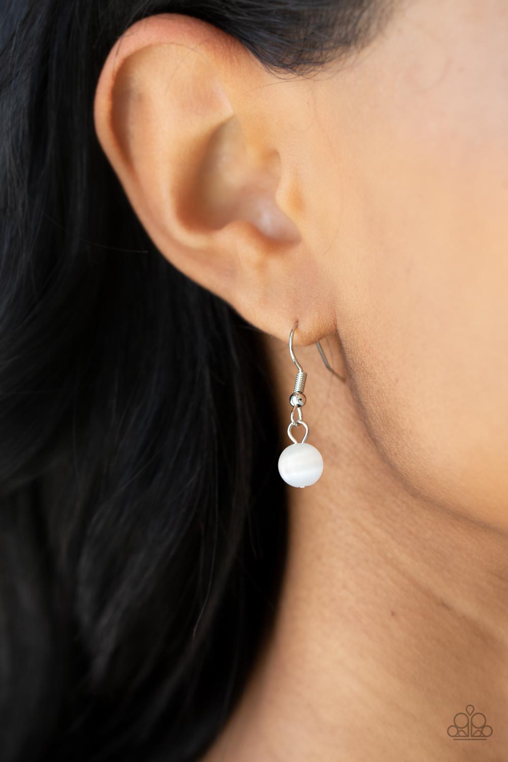 Paparazzi Necklace Celestial Compass - White