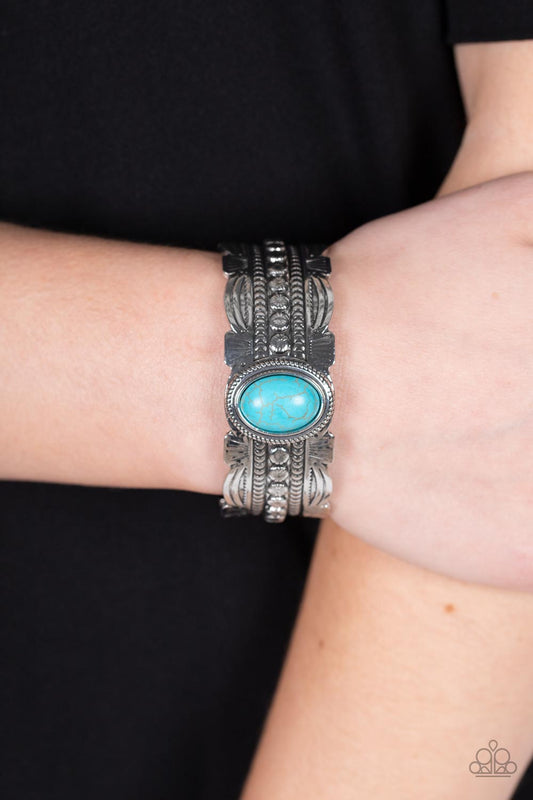Paparazzi Bracelet Desert Stroll - Blue