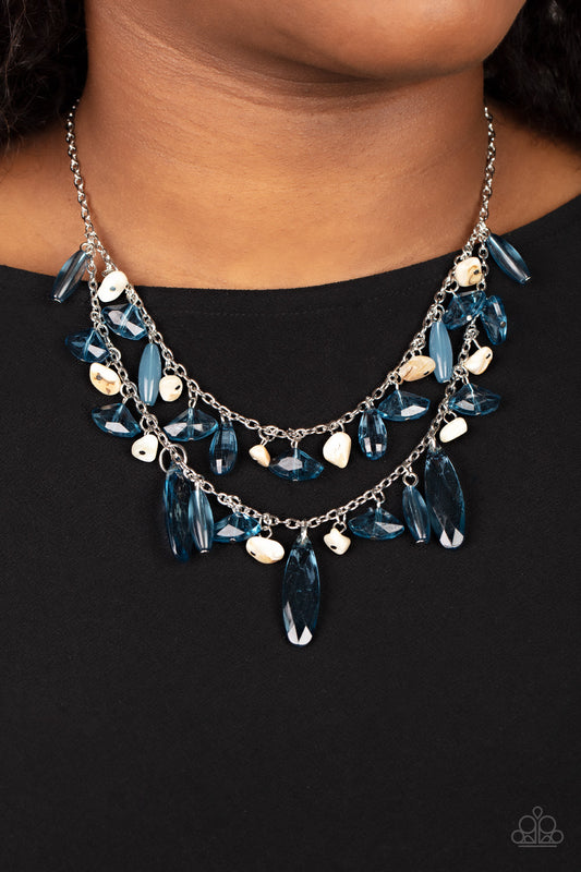 Paparazzi Necklace Candlelit Cabana - Blue