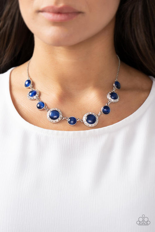 Paparazzi Necklace Too Good to BEAM True - Blue