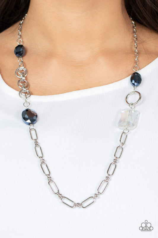 Paparazzi Necklace Famous and Fabulous - Blue