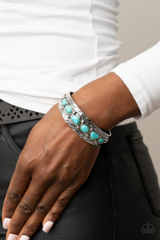 Paparazzi Bracelet Saguaro Sultan - Blue