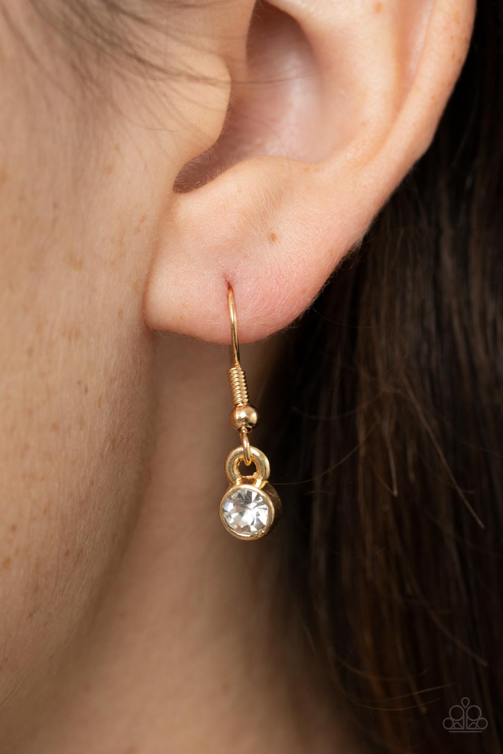 Paparazzi Necklace Elegantly Entrancing - Gold