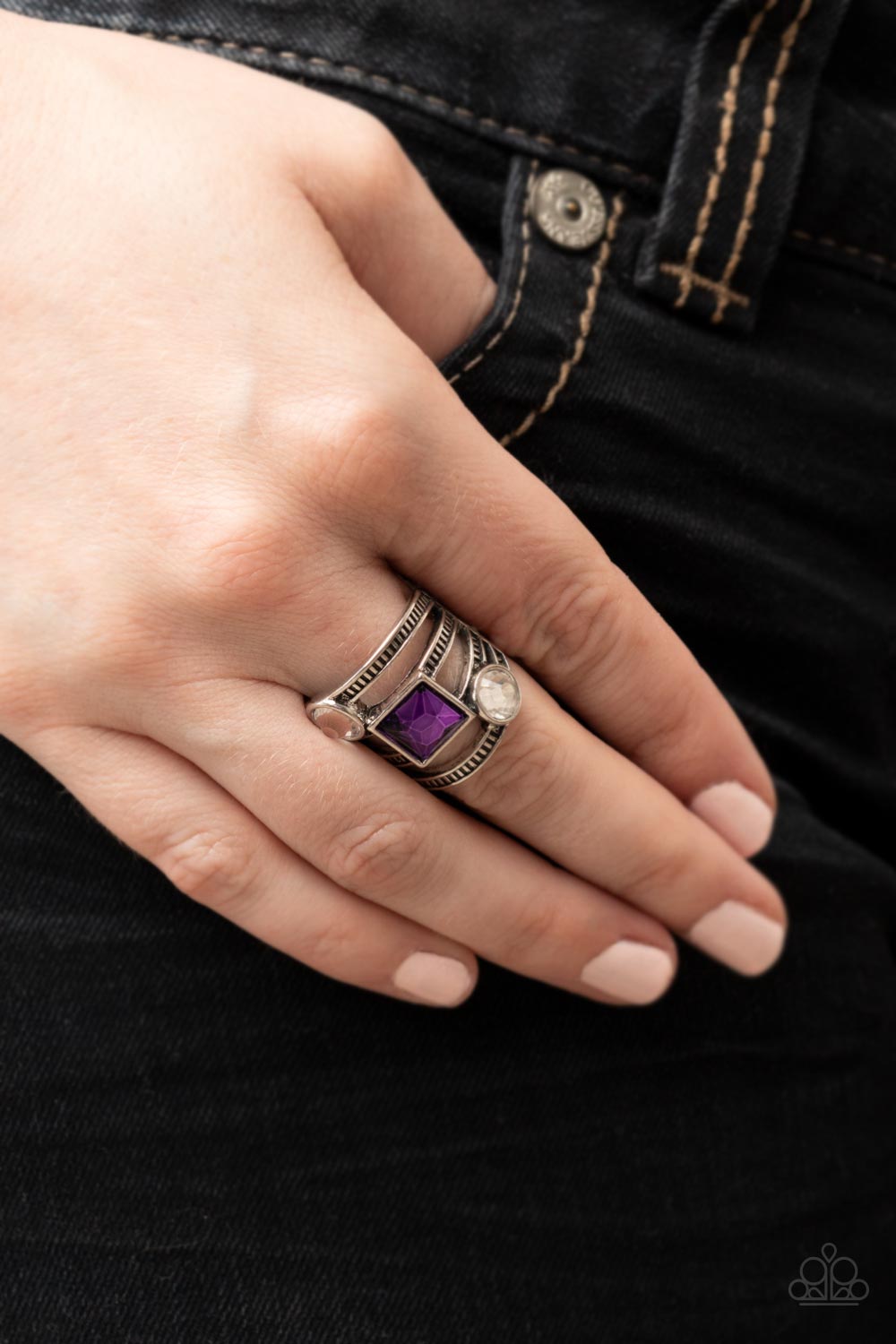 Paparazzi Ring Galactic Governess - Purple