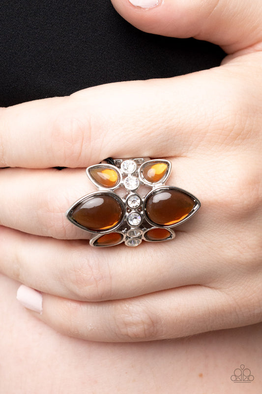 Paparazzi Ring TRIO Tinto - Brown