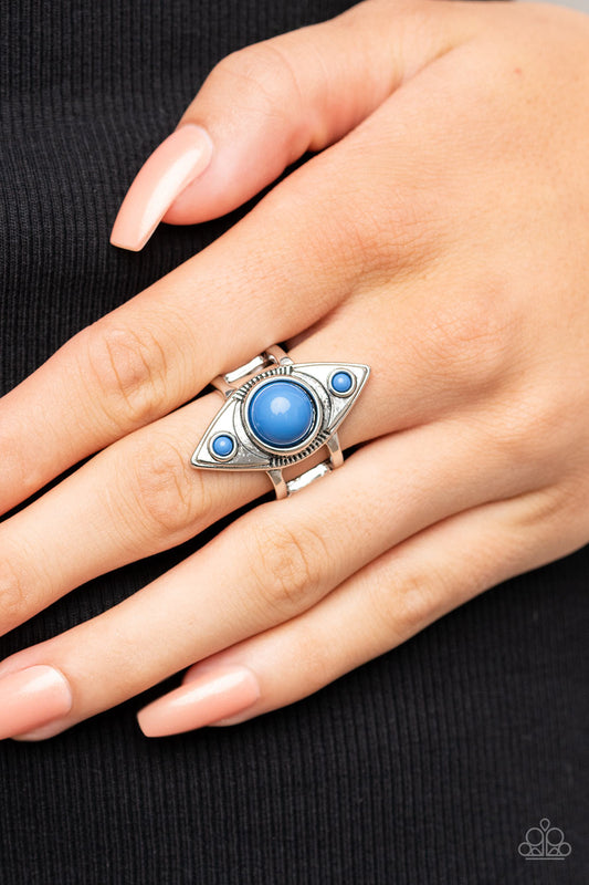 Paparazzi Ring Pivoting Point - Blue