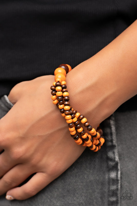 Paparazzi Bracelet Oceania Oasis - Orange