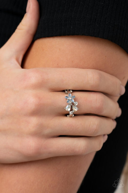 Paparazzi Ring Enchanting Efflorescence - Blue