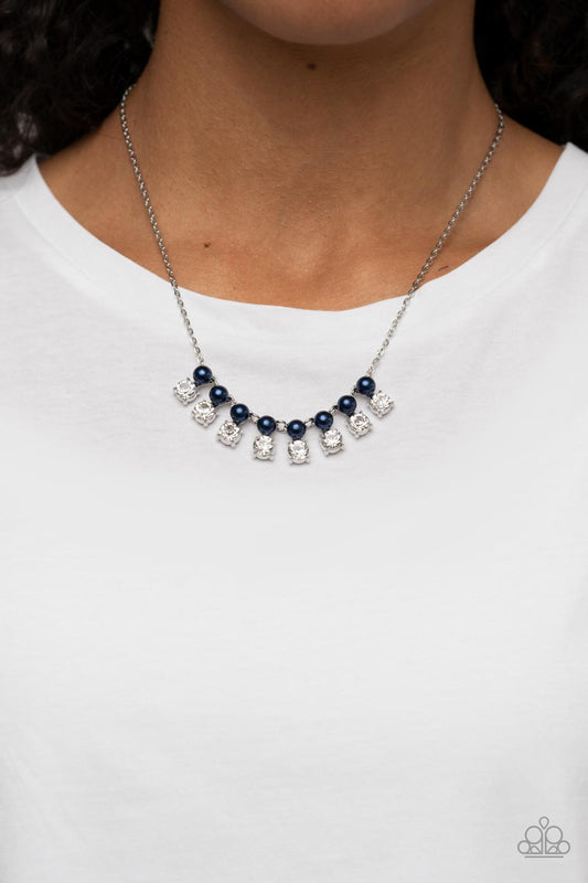 Paparazzi Necklace Dashingly Duchess - Blue