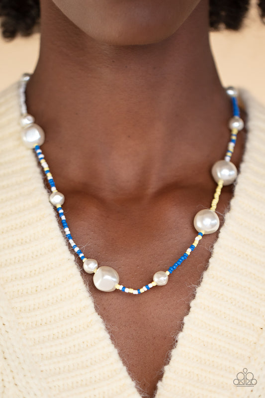 Paparazzi Necklace Modern Marina - Blue