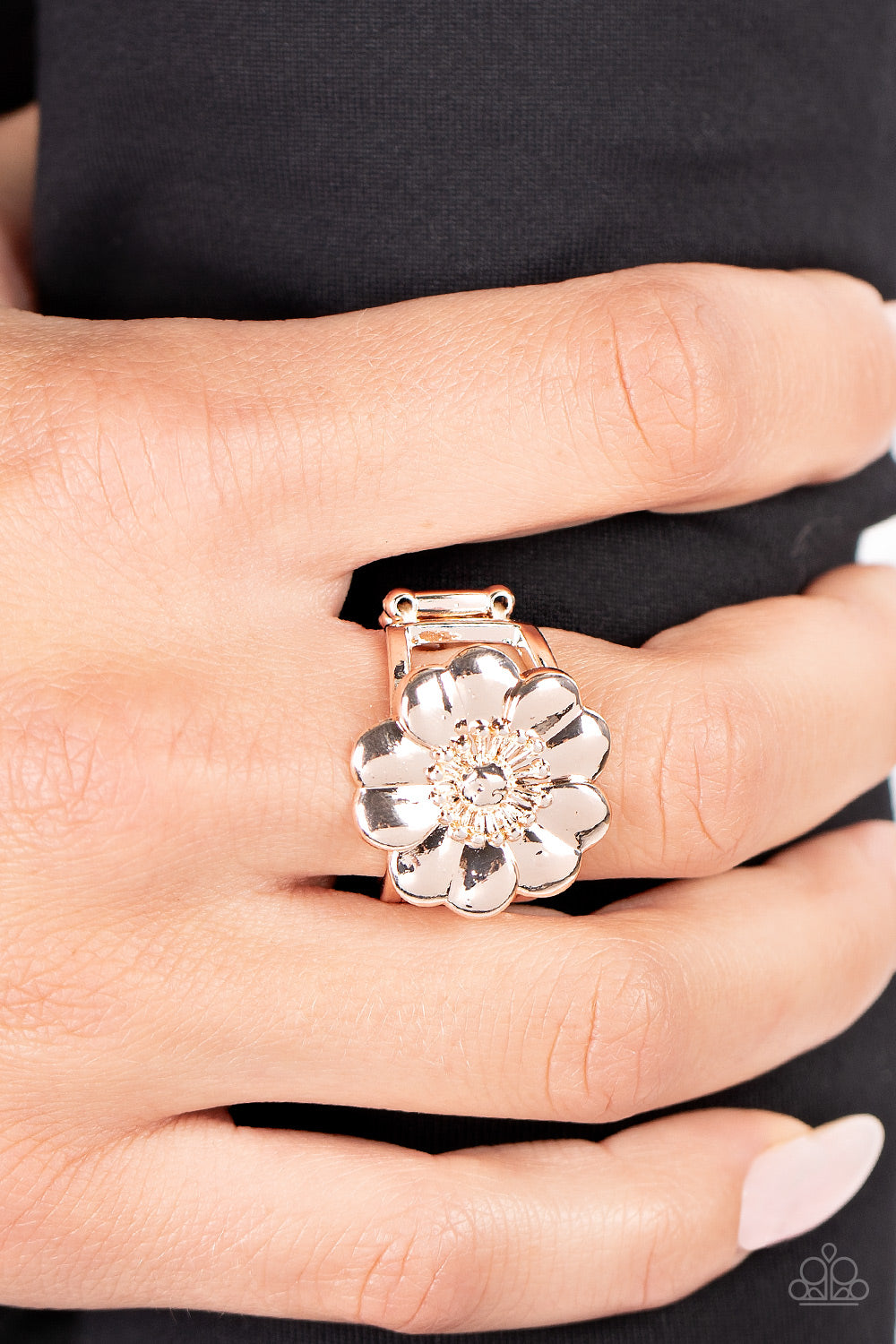 Paparazzi Ring Floral Farmstead - Gold