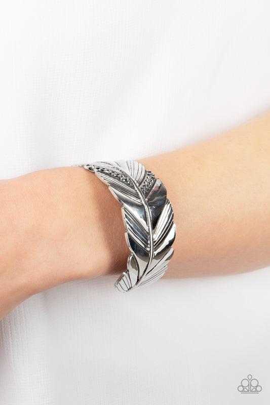 Paparazzi Bracelet Party FOWL - Silver
