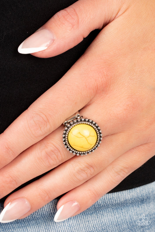 Paparazzi Ring Mesa Mecca - Yellow