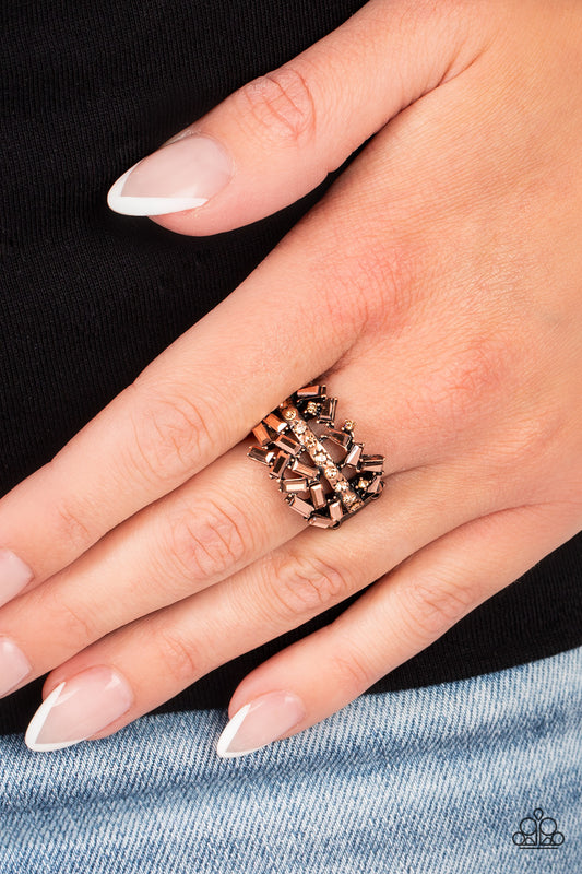Paparazzi Ring Scattered Sensation - Copper