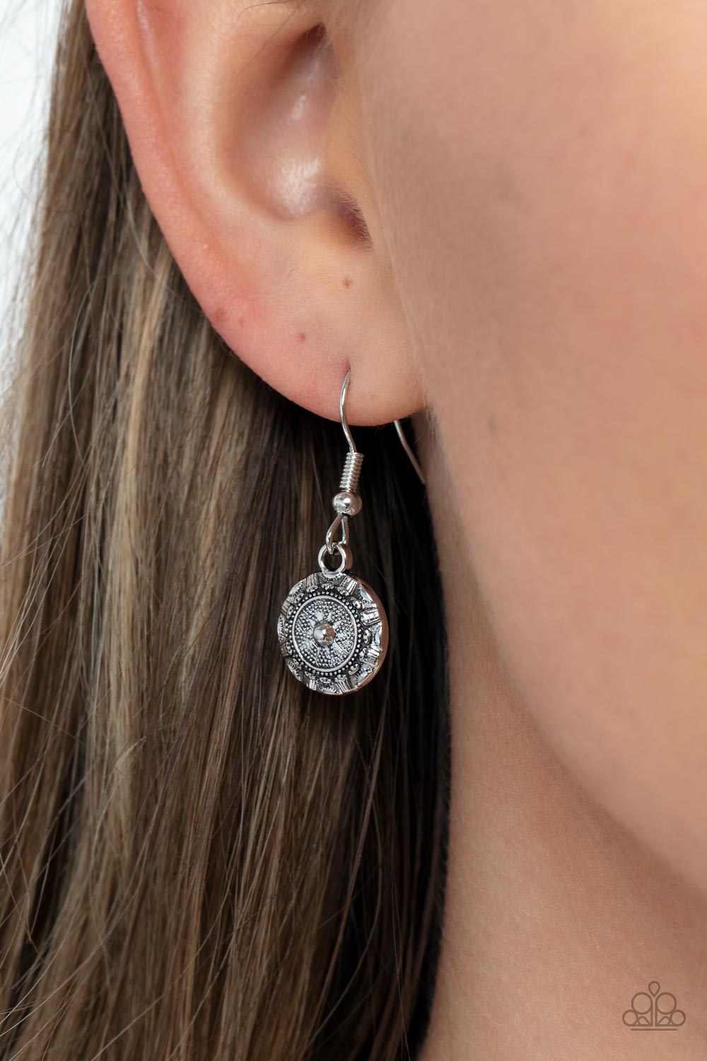 Paparazzi Necklace Sahara Stars - Silver