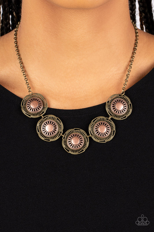 Paparazzi Necklace Desert Décor - Multi