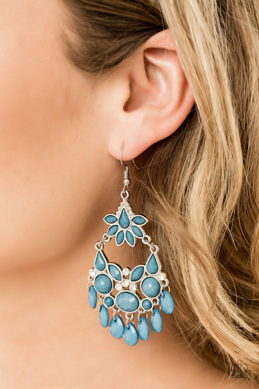 Paparazzi Earrings Garden Dream - Blue