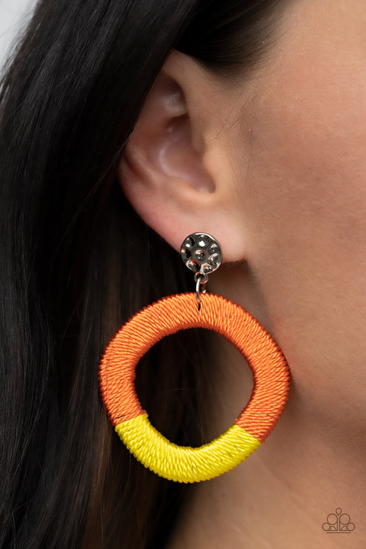 Paparazzi Earrings Thats a WRAPAROUND - Multi