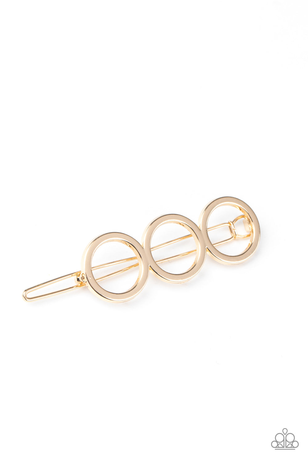 Paparazzi Hair Clip A HOLE Lot of Trouble - Gold