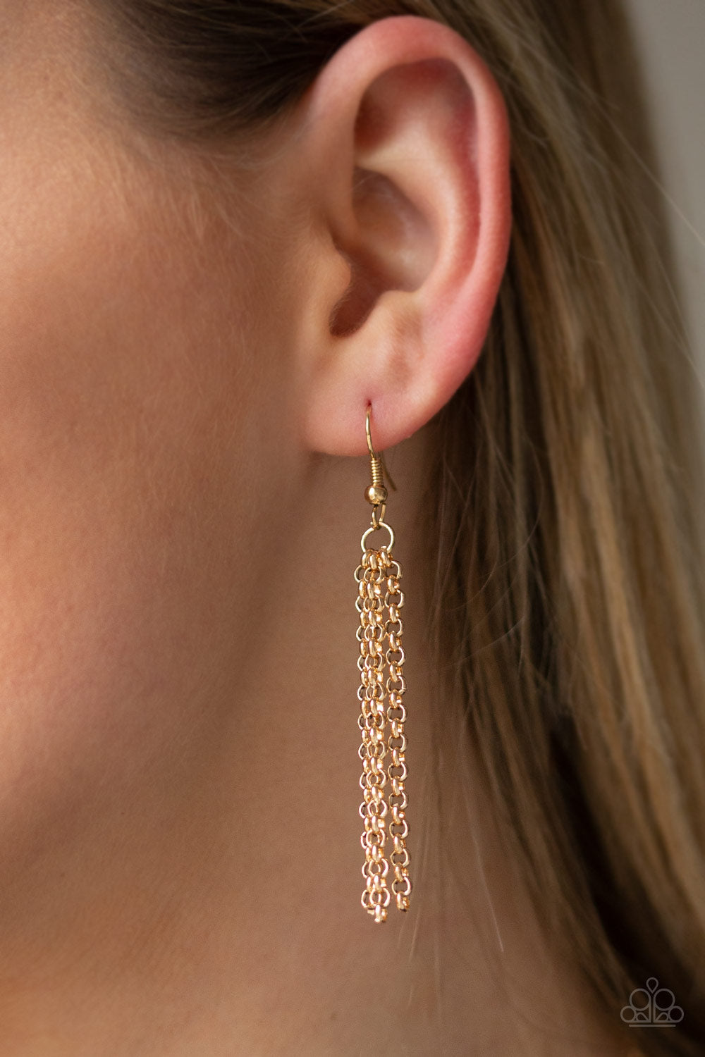 Paparazzi Necklace On The ROAM Again - Gold