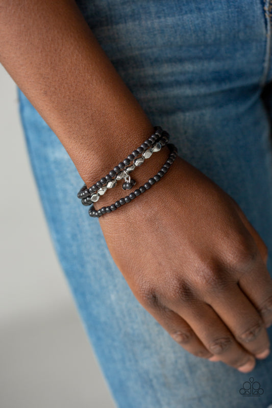 Paparazzi Bracelet Tour de Tranquility - Black