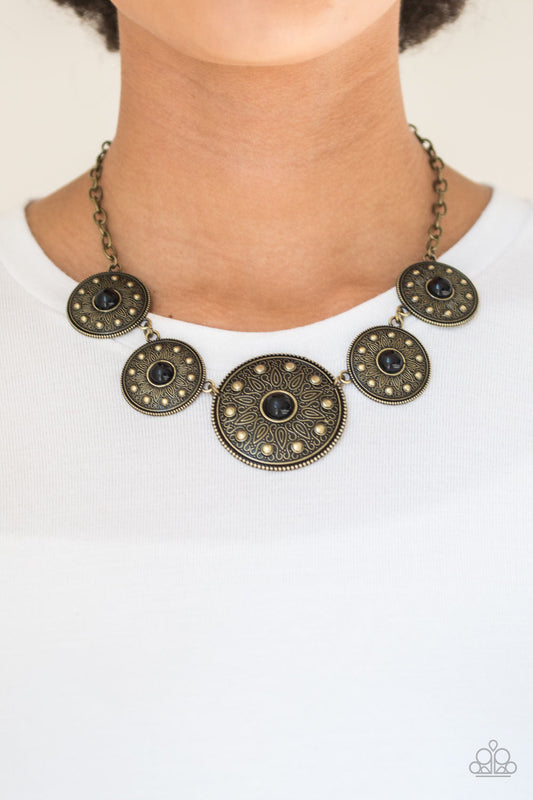 Paparazzi Necklace Hey, SOL Sister - Black