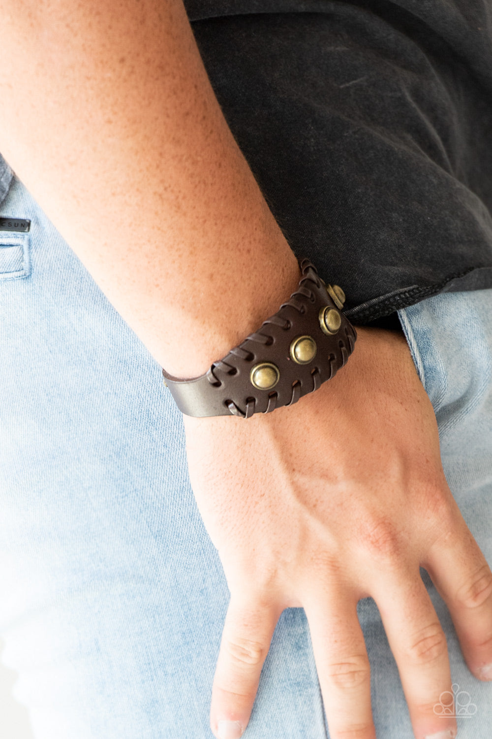 Paparazzi Bracelet Urban Cowboy - Brown