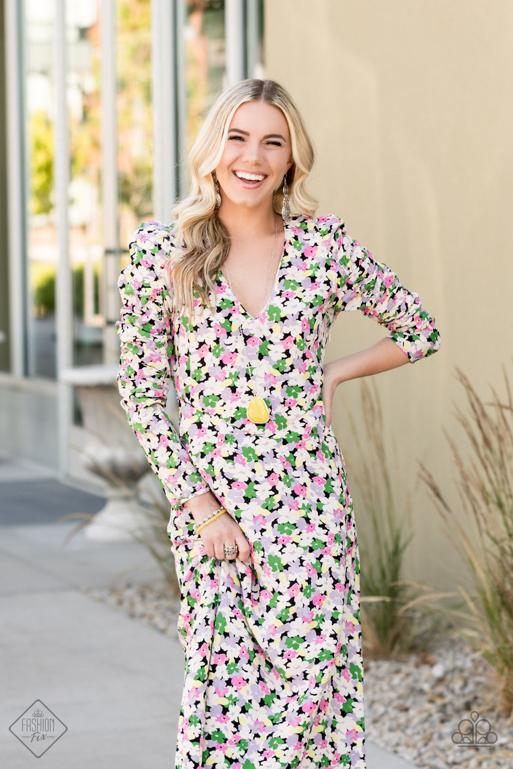 Dewy Dandelions - Yellow