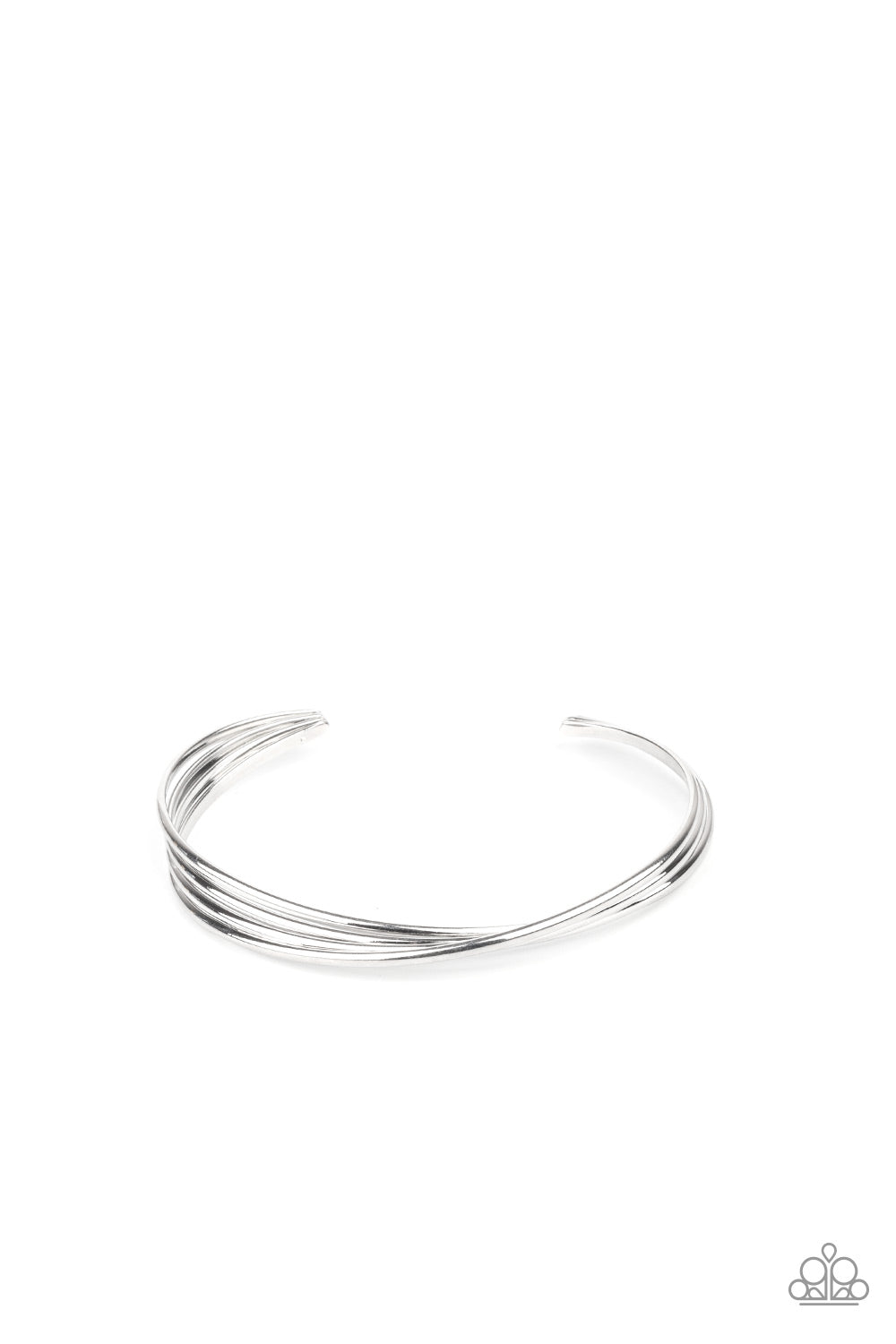 Paparazzi Bracelet Bringing Basics Back - Silver