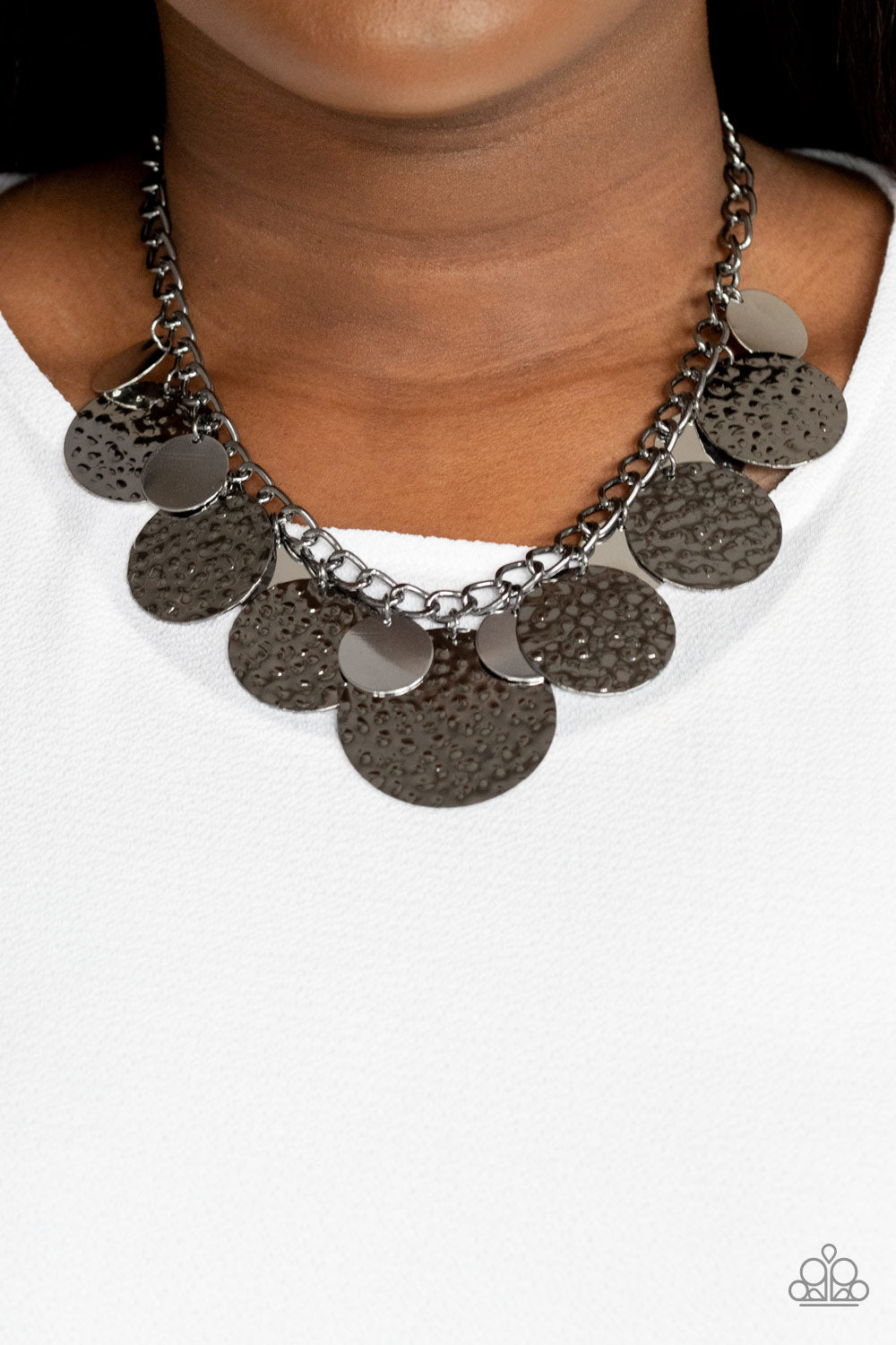 Paparazzi Necklace Industrial Grade Glamour - Black