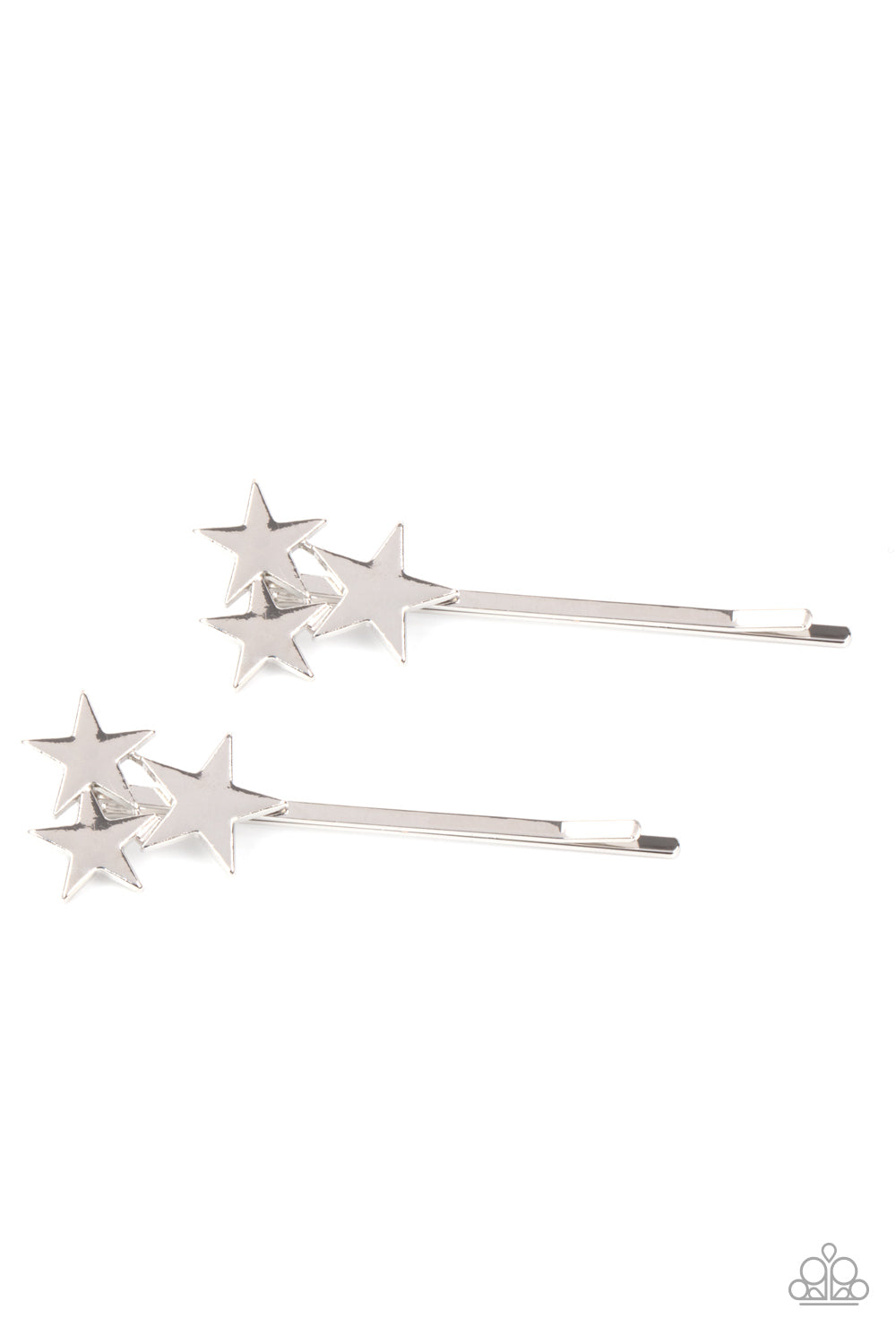 Paparazzi Hair Clip Suddenly Starstruck - Silver