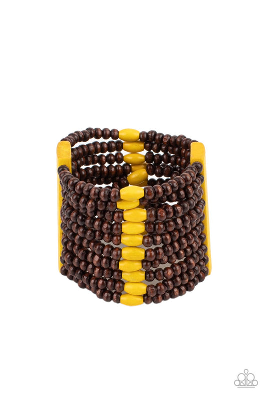 Paparazzi Bracelet Tropical Trendsetter - Yellow