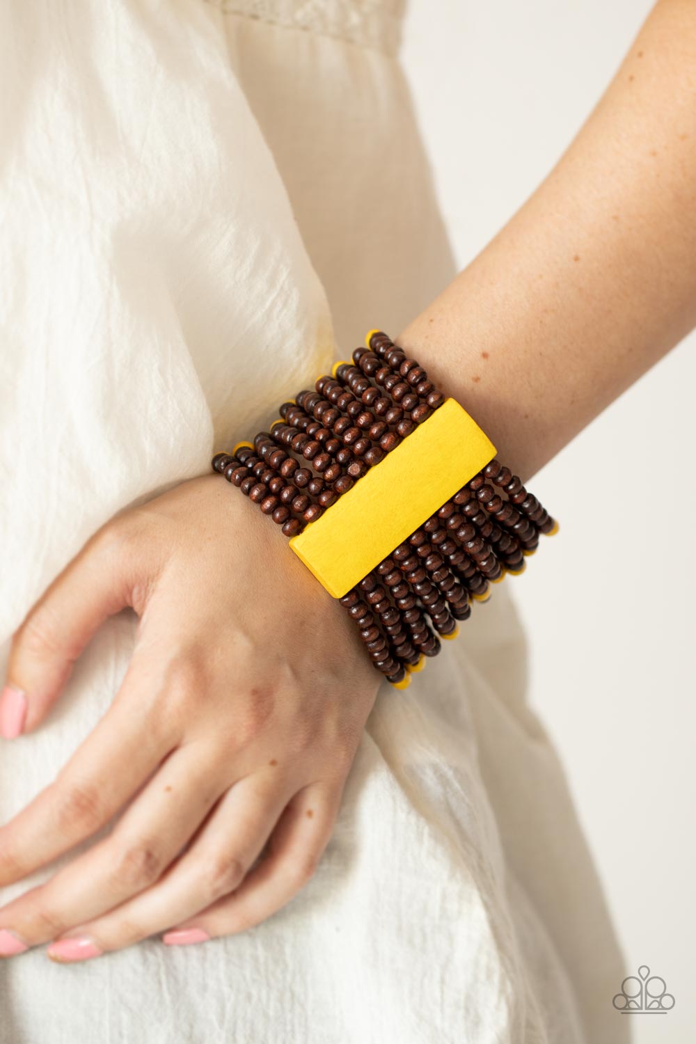 Paparazzi Bracelet Tropical Trendsetter - Yellow