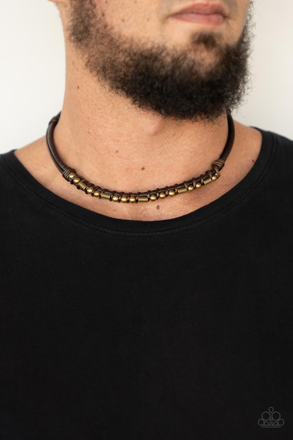 Paparazzi Necklace Westside Wrangler - Brass