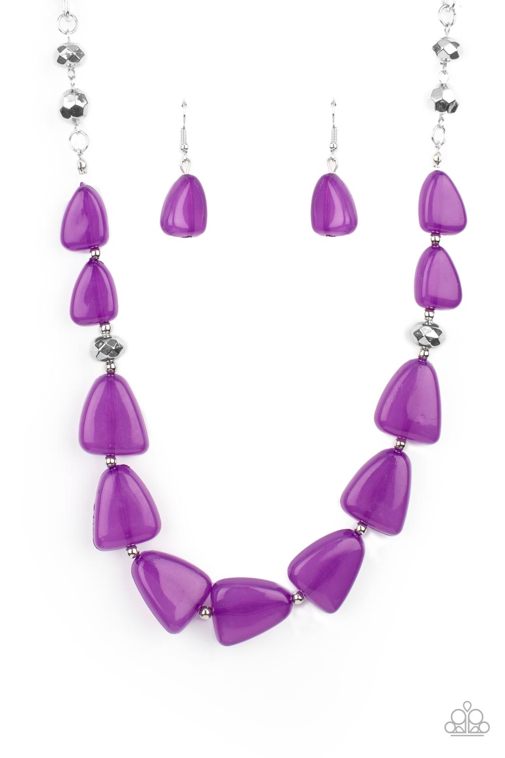 Paparazzi Necklace Tenaciously Tangy - Purple