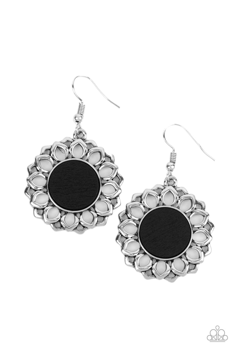 Paparazzi Earrings Farmhouse Fashionista - Black