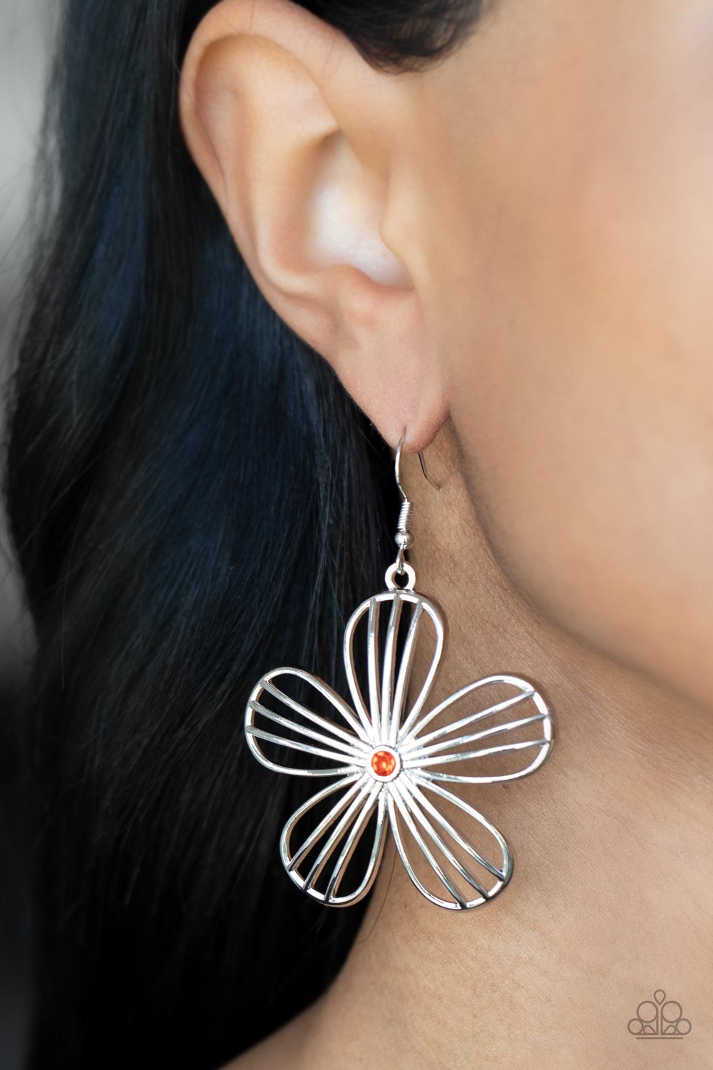 Paparazzi Earrings Meadow Musical - Orange