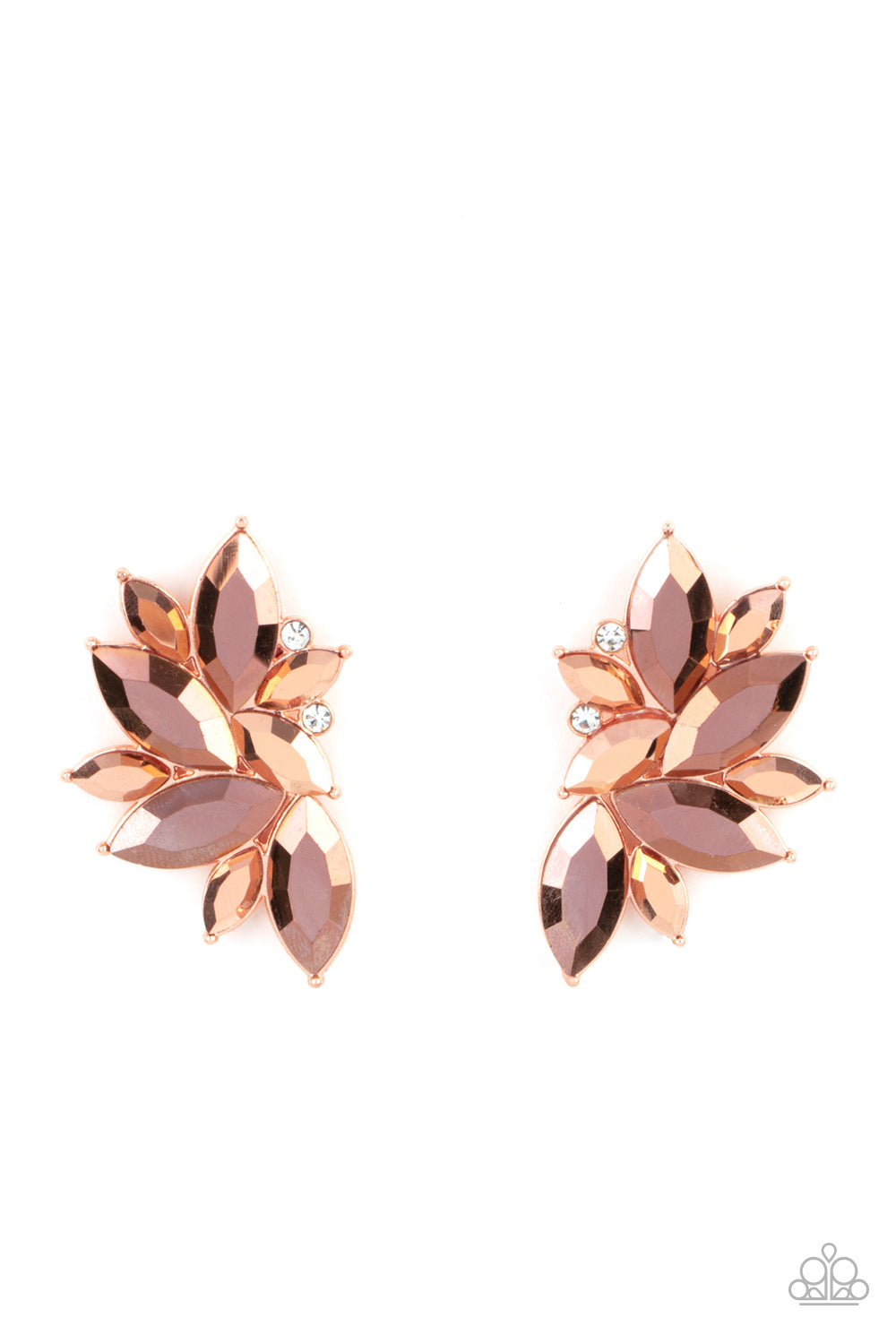 Paparazzi Earrings Instant Iridescence - Copper