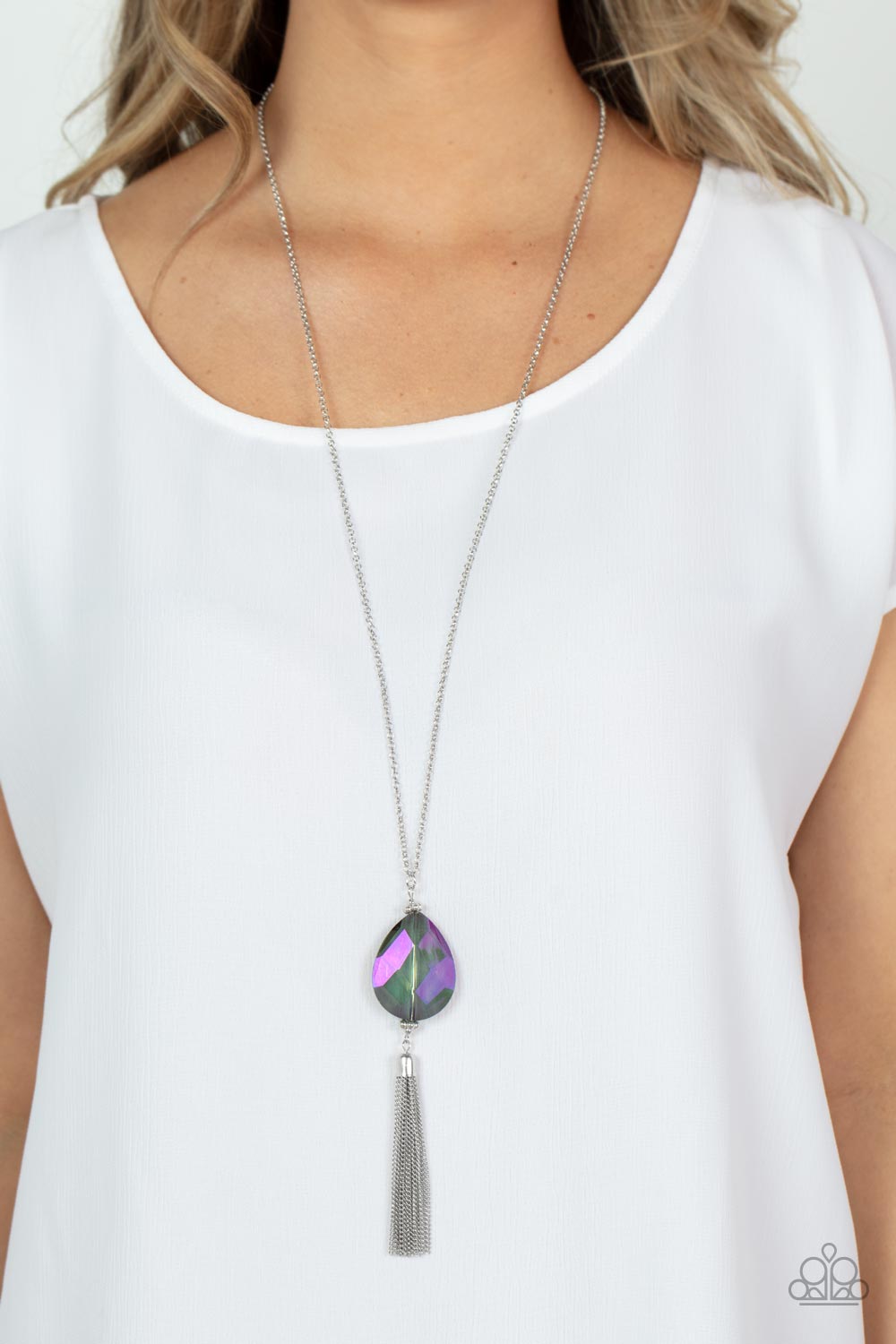 Paparazzi Necklace Interstellar Solstice - Purple