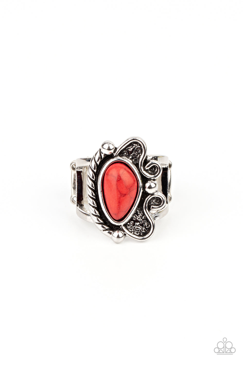 Paparazzi Ring Mesa Meditation - Red