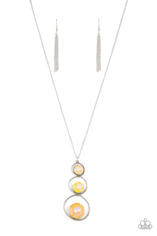 Paparazzi Necklace Celestial Courtier - Yellow