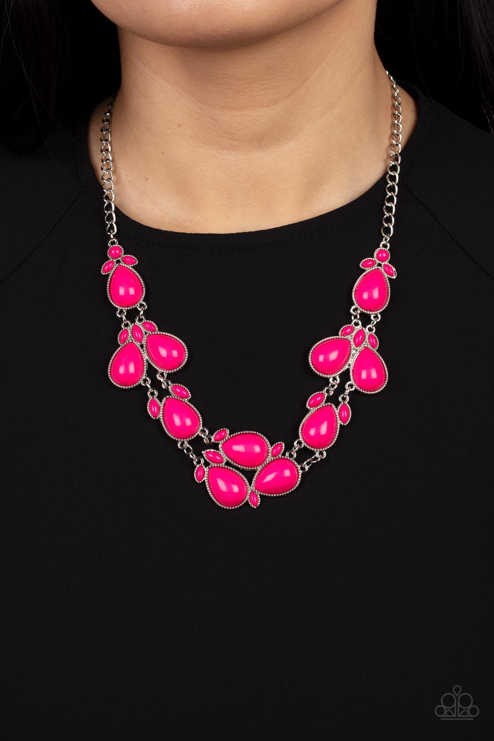 Paparazzi Necklace Botanical Banquet - Pink