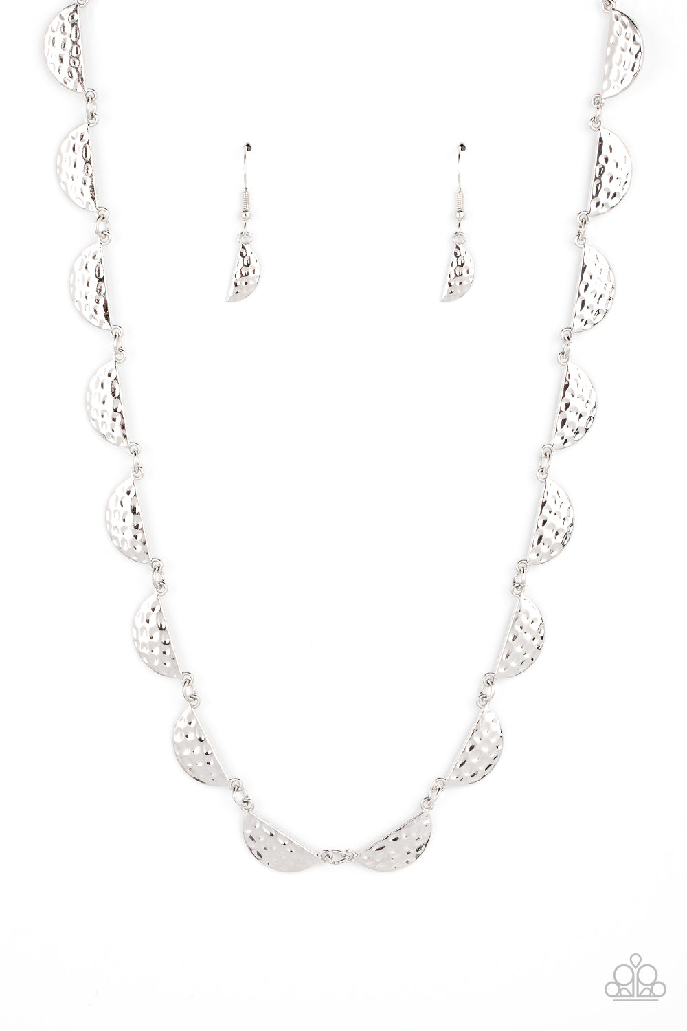 Paparazzi Necklace Lunar Jungle - Silver