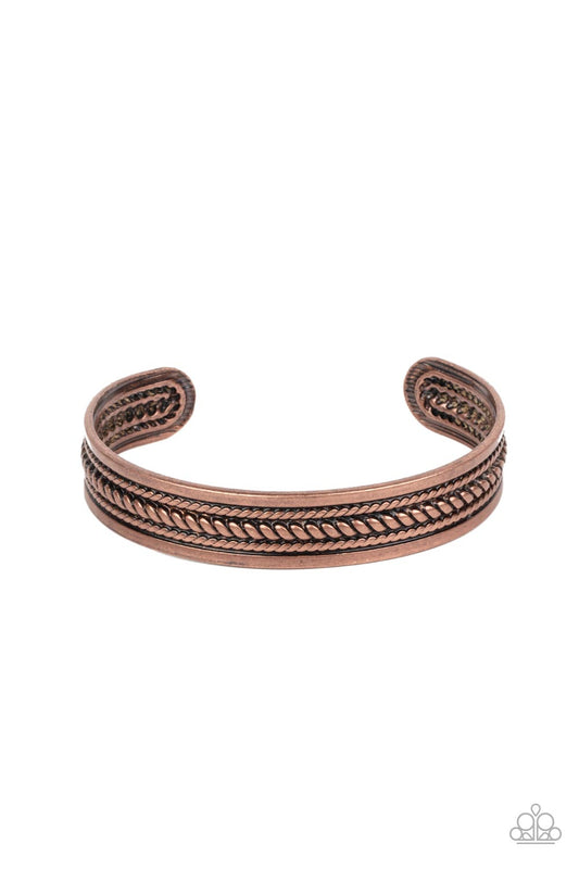 Paparazzi Bracelet Urban Expedition - Copper