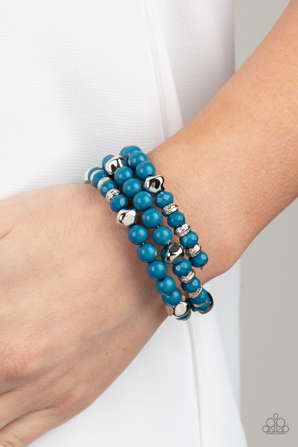 Paparazzi Bracelet Vibrant Verve - Blue
