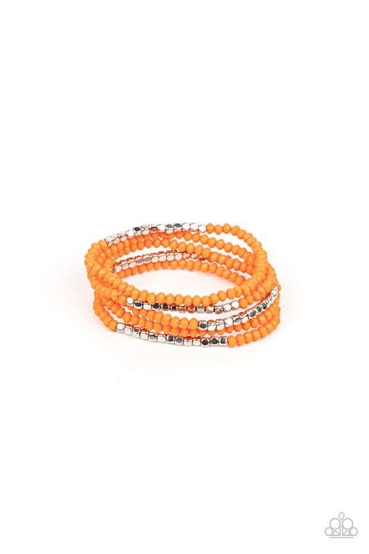 Paparazzi Bracelet Tulum Trek - Orange