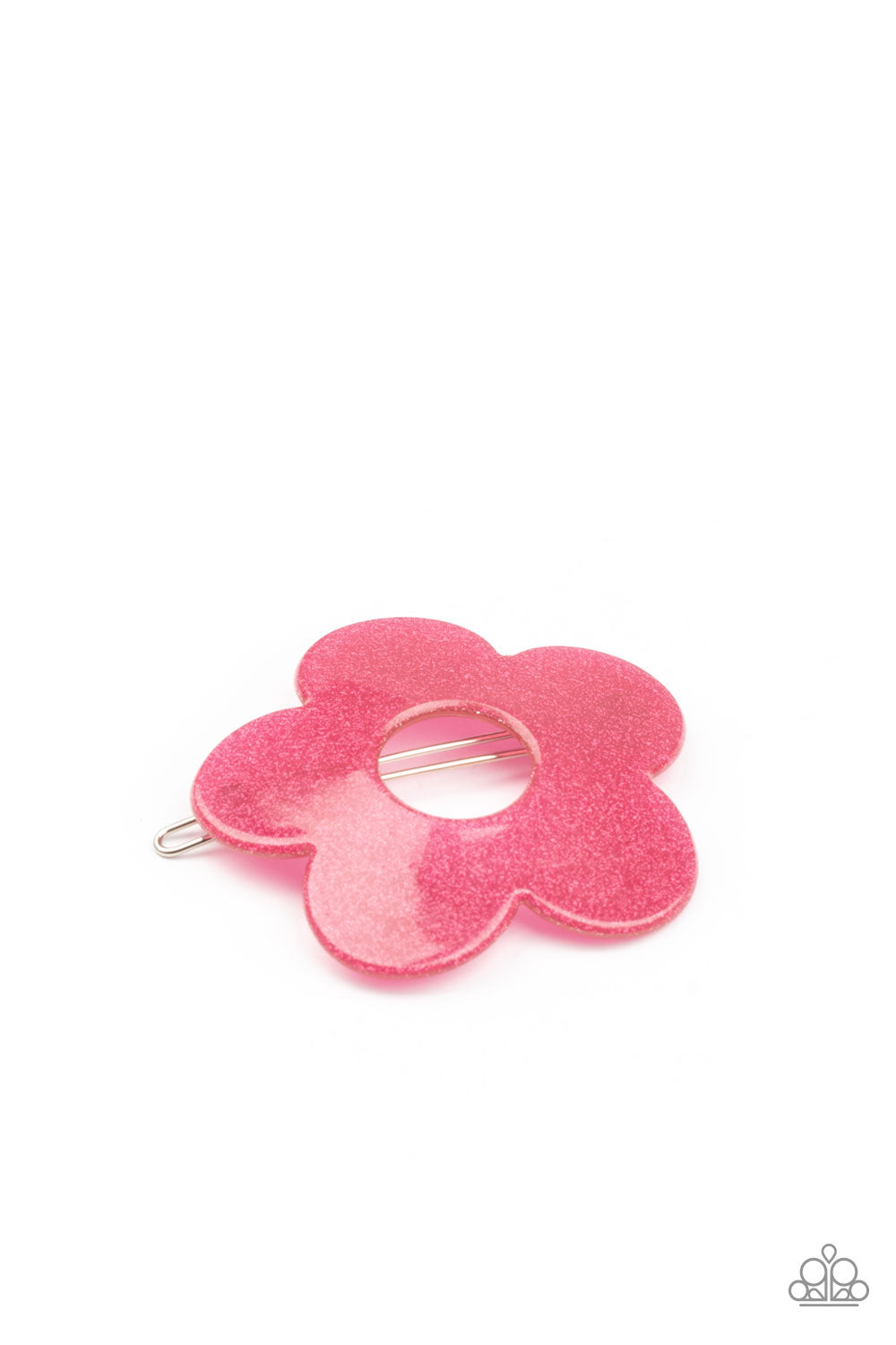 Paparazzi Hair Clip Flower Child Garden - Pink