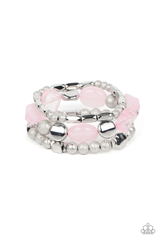 Paparazzi Bracelet Marina Magic - Pink