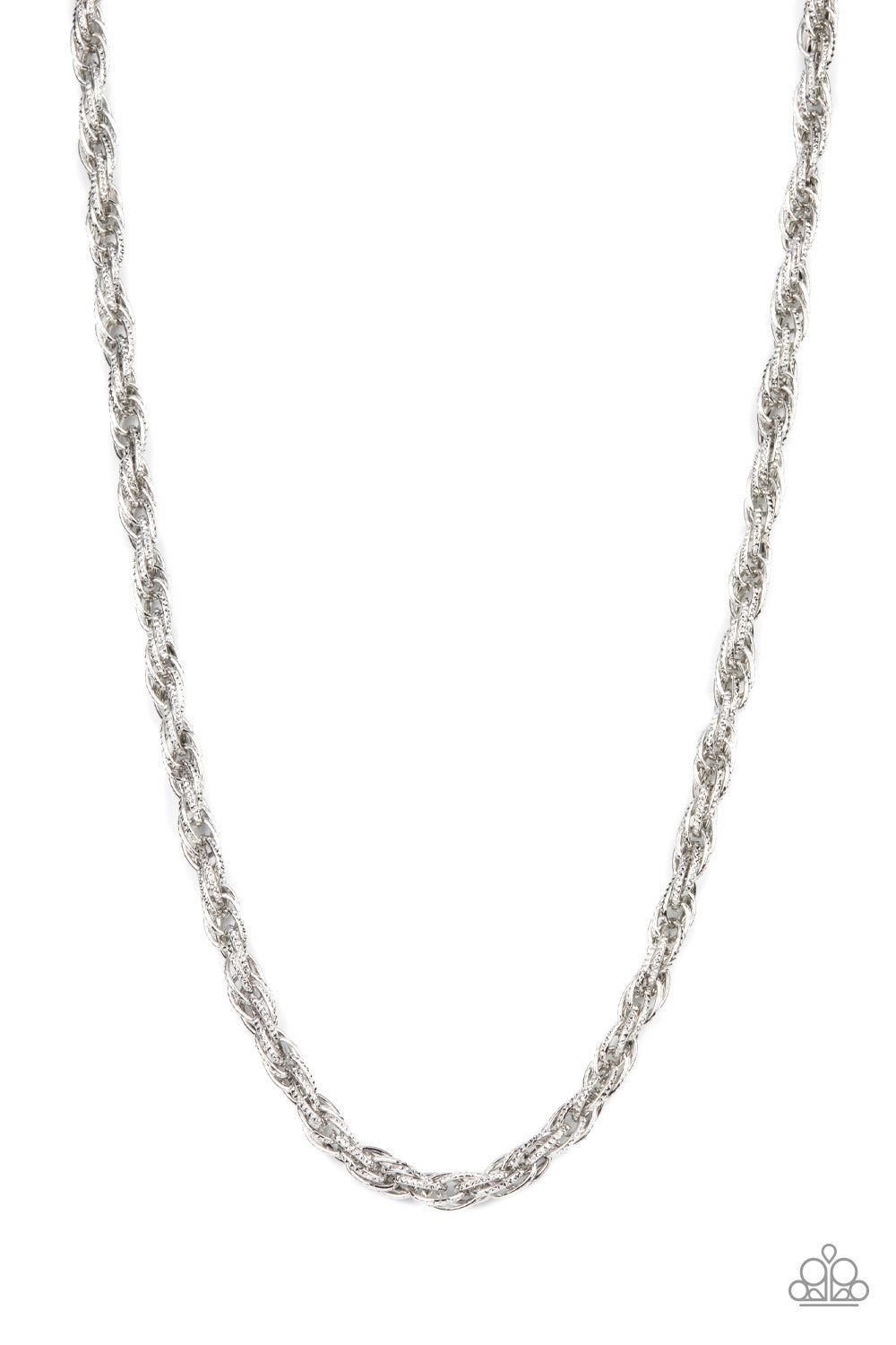 Paparazzi Necklace Pit Stop - Silver